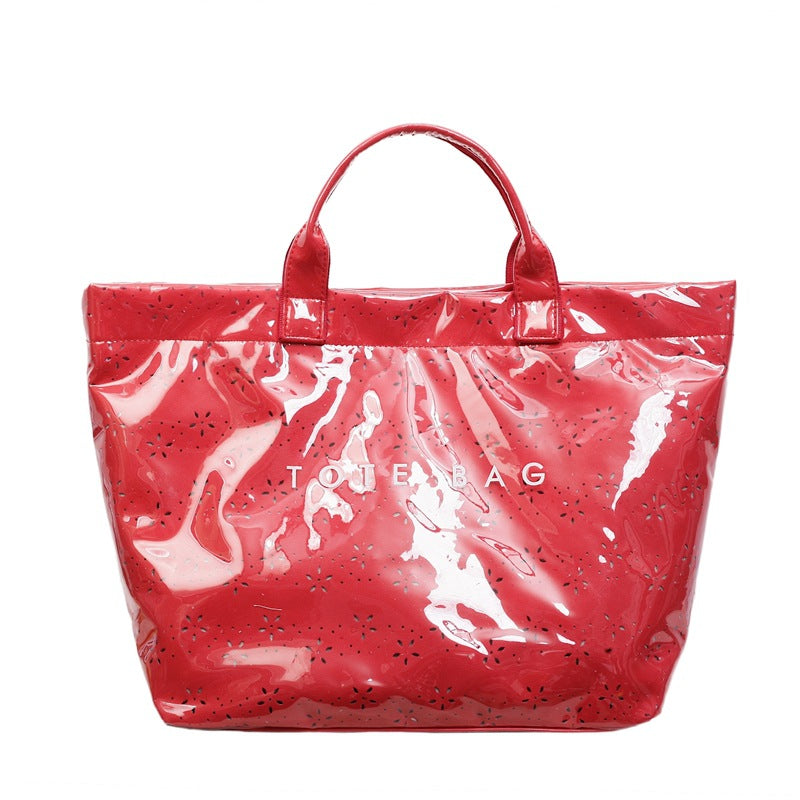 💼 Minimalist High-Capacity Commuter Tote Bag - Versatile Beach & Everyday Bag