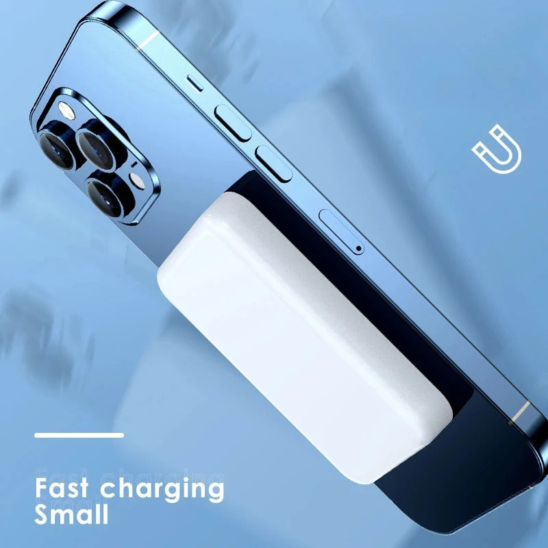 20W Magnetic Wireless Power Bank 10000mAh – Fast Charging for iPhone & Android