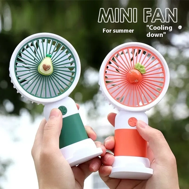 Rechargeable Portable Mini Fan — Handheld or Desktop 🔋🌬️